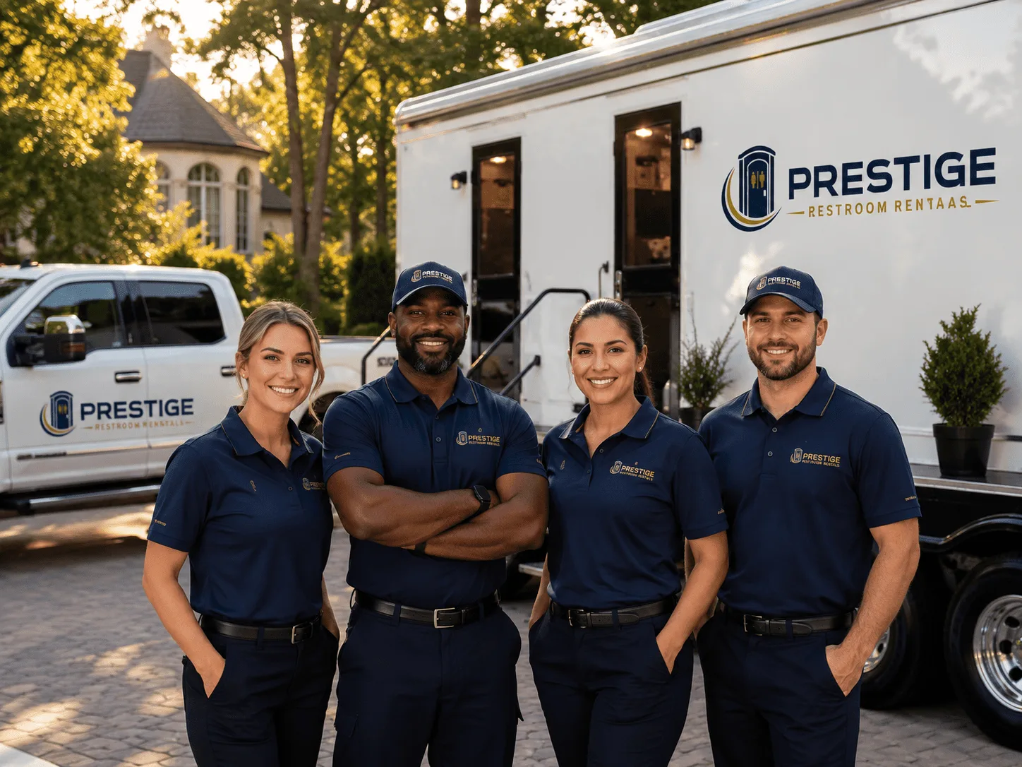 Trusted Luxury Portable Restrooms company in Clark, MO